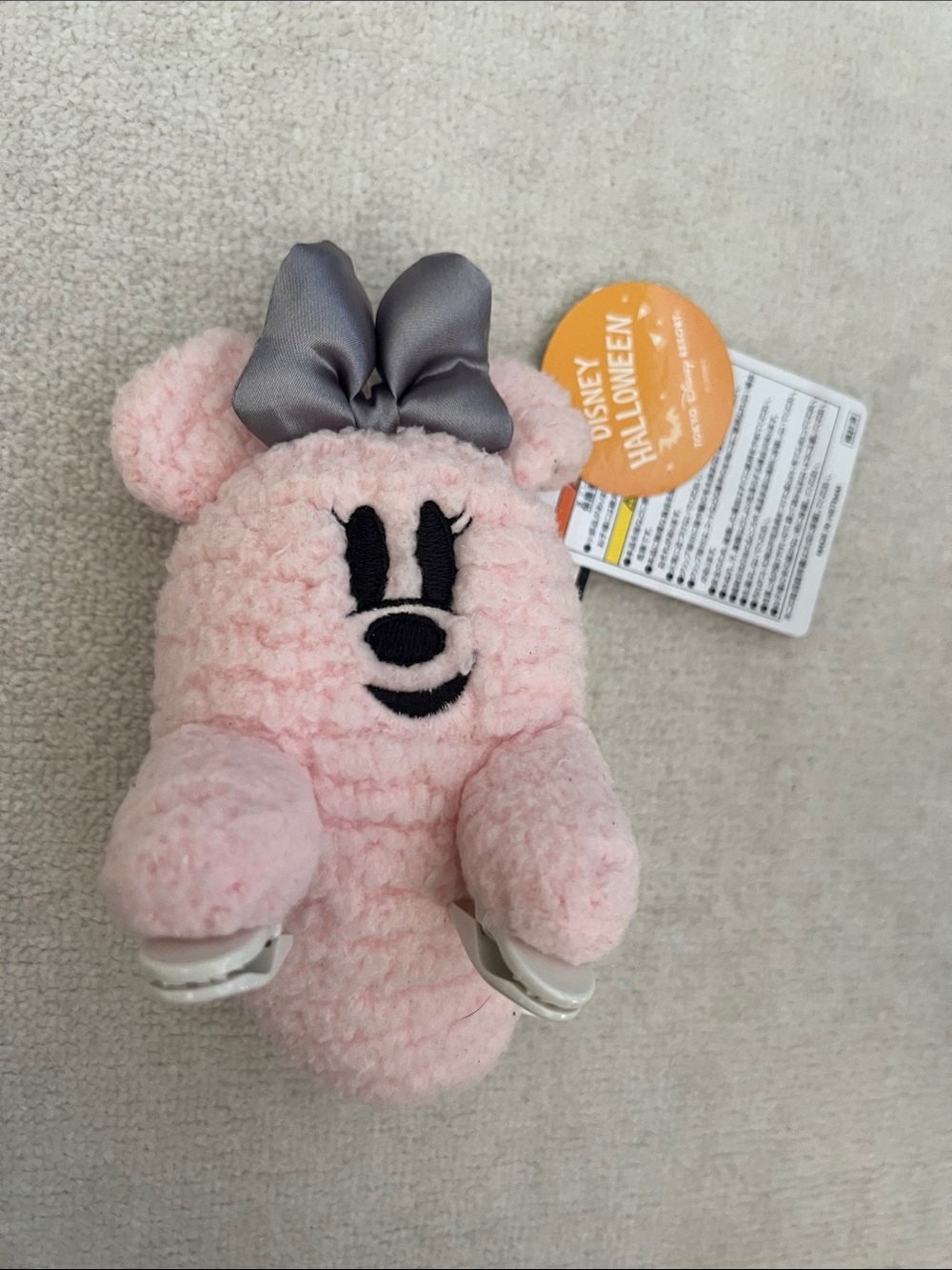 Tokyo Sea Disney Halloween shoulder plush clipon